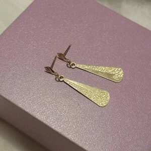 14k  dangle earrings